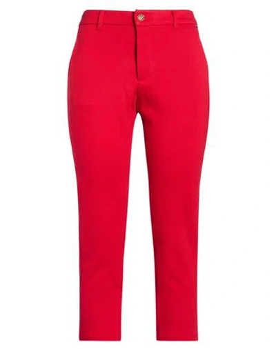 Liu •jo Woman Pants Red Size 8 Viscose, Polyamide, Elastane