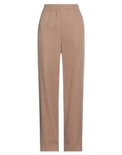 Liu •jo Woman Pants Sand Size 12 Viscose, Polyester In Gold