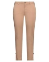Liu •jo Woman Pants Sand Size 27 Cotton, Elastane In Beige