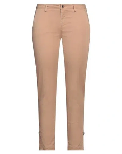 Liu •jo Woman Pants Sand Size 27 Cotton, Elastane In Beige
