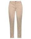 Liu •jo Woman Pants Sand Size 32 Cotton, Elastane In Beige