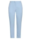 Liu •jo Woman Pants Sky Blue Size 10 Polyester, Elastane