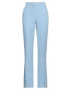 Liu •jo Woman Pants Sky Blue Size 10 Polyester, Elastane