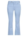 Liu •jo Woman Pants Sky Blue Size 28w-28l Cotton, Polyester, Elastane