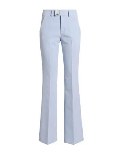 Liu •jo Woman Pants Sky Blue Size 4 Polyester, Elastane