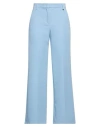 Liu •jo Woman Pants Sky Blue Size 4 Polyester, Elastane