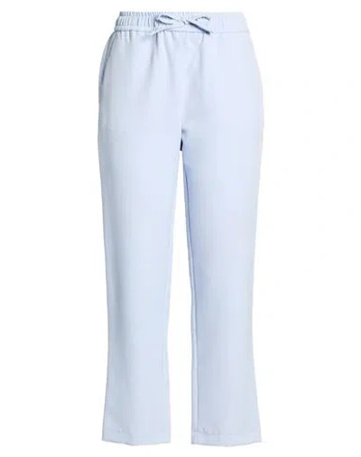 Liu •jo Woman Pants Sky Blue Size 6 Polyester, Elastane In White