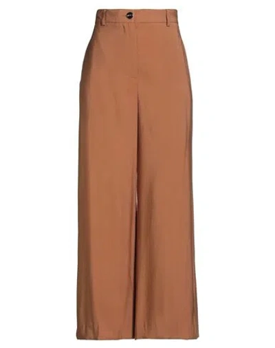 Liu •jo Woman Pants Tan Size 2 Viscose, Polyester In Multi