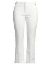 Liu •jo Woman Pants White Size 8 Polyester, Elastane In White
