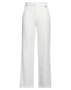 Liu •jo Woman Pants White Size 4 Polyester, Elastane