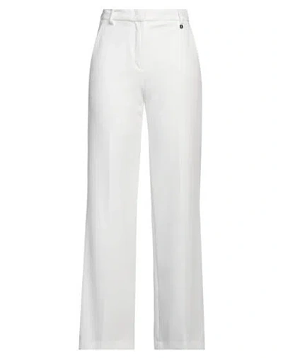 Liu •jo Woman Pants White Size 4 Polyester, Elastane