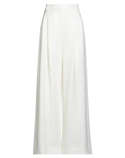 Liu •jo Woman Pants White Size 2 Polyester, Viscose, Elastane