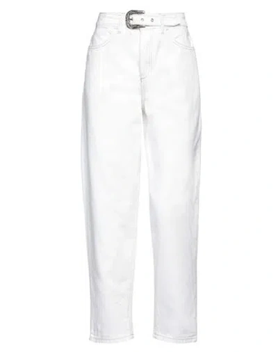 Liu •jo Woman Pants White Size 26 Cotton