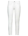 Liu •jo Woman Pants White Size 27 Polyester, Cotton, Elastane