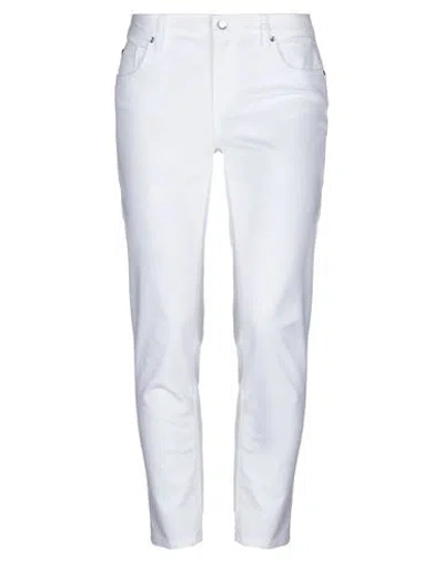 Liu •jo Woman Pants White Size 27w-28l Cotton, Polyester, Elastane