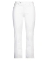 Liu •jo Woman Pants White Size 26w-28l Cotton, Polyester, Elastane