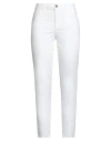 Liu •jo Woman Pants White Size 29 Cotton, Polyester, Elastane In White