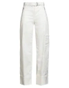 Liu •jo Woman Pants White Size 30 Cotton, Polyester, Elastane In White