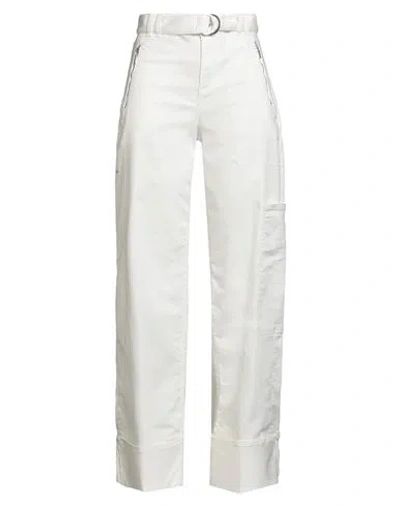 Liu •jo Woman Pants White Size 30 Cotton, Polyester, Elastane