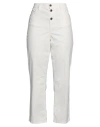 Liu •jo Woman Pants White Size 31 Cotton, Elastane In White