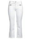 Liu •jo Woman Pants White Size 32 Cotton, Polyester, Elastane