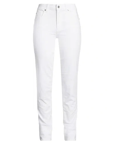 Liu •jo Woman Pants White Size 31w-32l Cotton, Polyester, Elastane