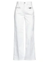 Liu •jo Woman Pants White Size 32 Cotton, Polyester, Elastane In White