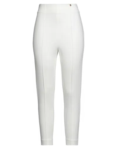 Liu •jo Woman Pants White Size 6 Viscose, Polyamide, Elastane