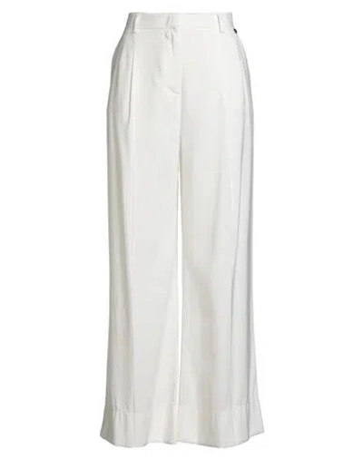Liu •jo Woman Pants White Size 6 Viscose, Polyester