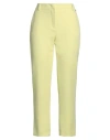 Liu •jo Woman Pants Yellow Size 10 Polyester, Elastane