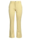 Liu •jo Woman Pants Yellow Size 10 Polyester, Elastane In White