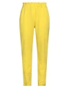 Liu •jo Woman Pants Yellow Size 4 Cotton, Elastane