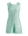 Liu •jo Woman Playsuit Light Green Size 10 Polyester, Elastane In Green