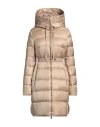 Liu •jo Woman Puffer Beige Size 10 Polyamide