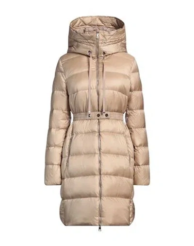 Liu •jo Woman Puffer Beige Size 10 Polyamide
