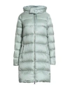 Liu •jo Woman Puffer Sage Green Size 2 Polyamide