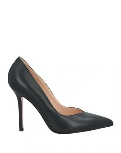 Liu •jo Woman Pumps Black Size 10 Leather