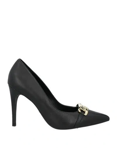 Liu •jo Woman Pumps Black Size 8 Leather