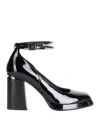 Liu •jo Woman Pumps Black Size 11 Textile Fibers In Black
