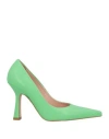 Liu •jo Leonie Hanne X  Woman Pumps Emerald Green Size 6 Soft Leather