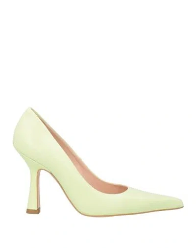 Liu •jo Woman Pumps Light Green Size 7 Leather