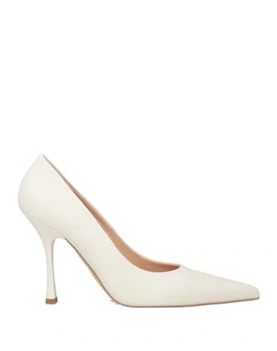 Liu •jo Leonie Hanne X  Woman Pumps Off White Size 11 Soft Leather
