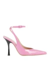 Liu •jo Leonie Hanne X  Woman Pumps Pink Size 8 Leather In Pink