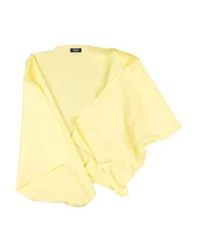 Liu •jo Woman Scarf Pastel Yellow Size 6 Polyester
