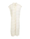 Liu •jo Woman Shirt Ivory Size 8 Cotton, Polyamide In White