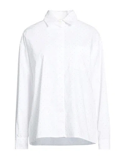 Liu •jo Woman Shirt White Size 6 Cotton