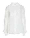 Liu •jo Woman Shirt White Size 6 Viscose