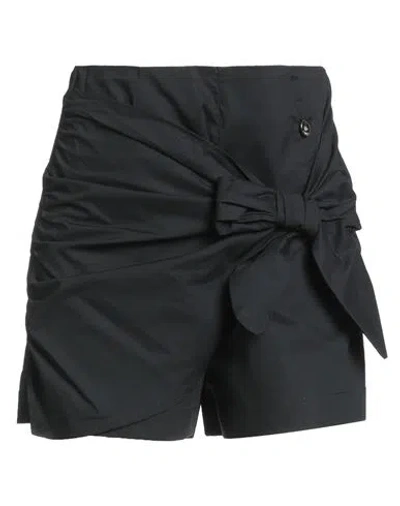 Liu •jo Woman Shorts & Bermuda Shorts Black Size 2 Cotton