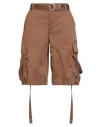 Liu •jo Woman Shorts & Bermuda Shorts Brown Size 32 Polyester, Polyamide In Brown