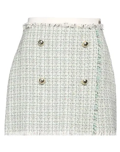 Liu •jo Woman Shorts & Bermuda Shorts Cream Size 10 Cotton, Acrylic, Elastane In White